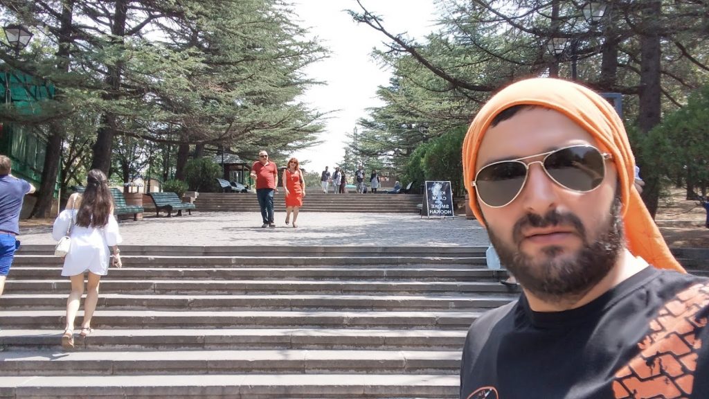 Teneke Çelebi İbrahim Değerli Tiflis gezisi hatıra fotoğrafı