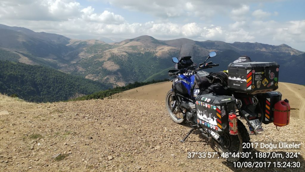 İran seyahat rotası dağ yolları motosiklet gezisi
