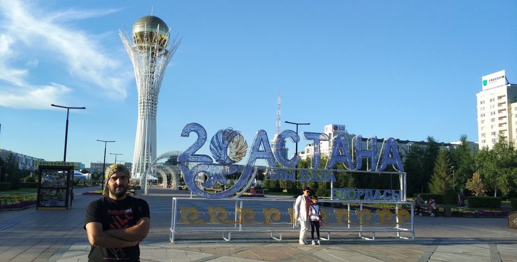 Motosikletle Kazakistan turu yaptığım Astana gezisi