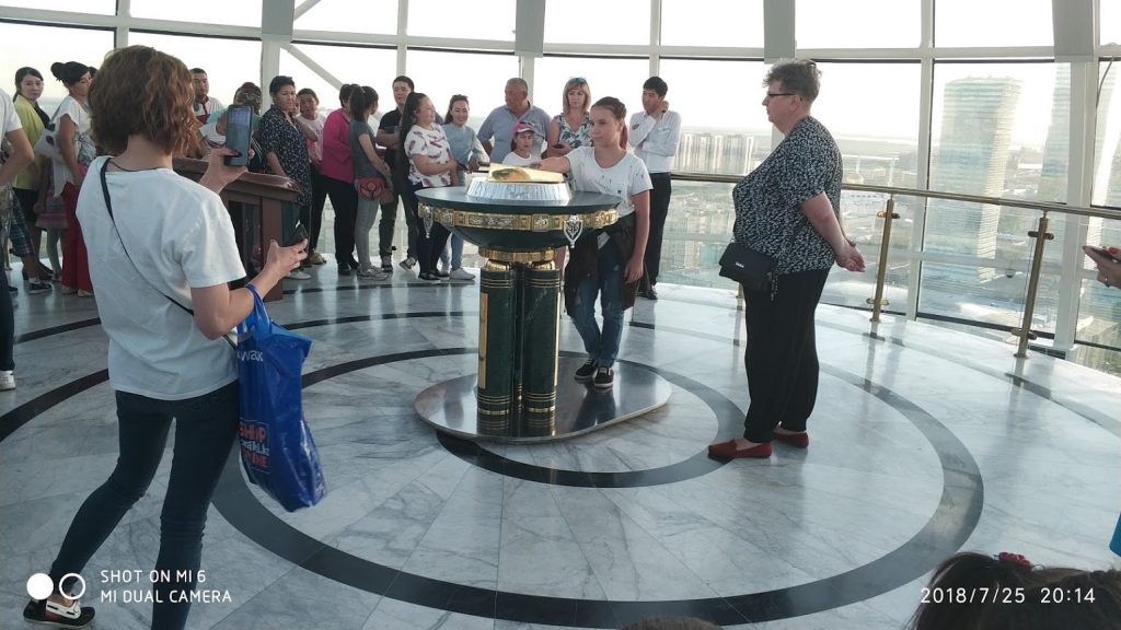 motosikletle asya turu kazakistan astana bayterek kulesi nursultan nazarbayev el izi