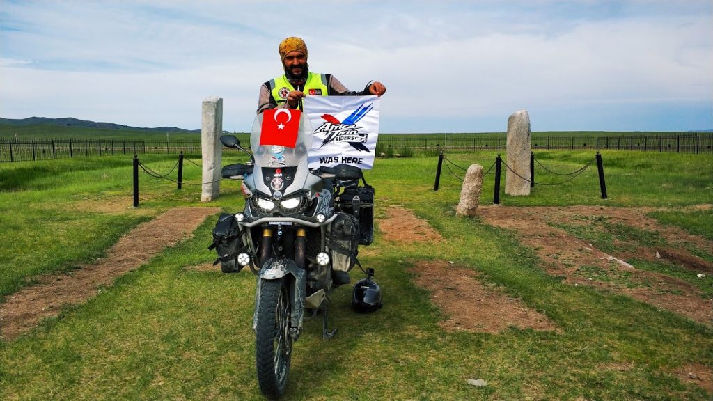 moğolistan kamp alanları bilge tonyukuk orhun kitabeleri honda africa twin