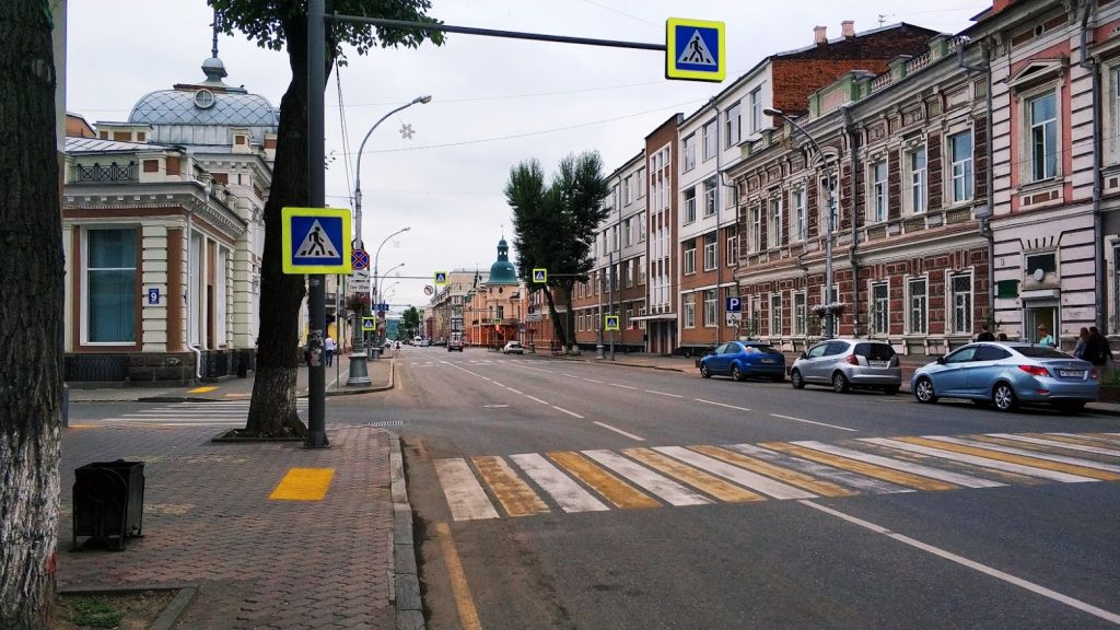 motosikletle asya turu tarihi Irkutsk şehri sokakları