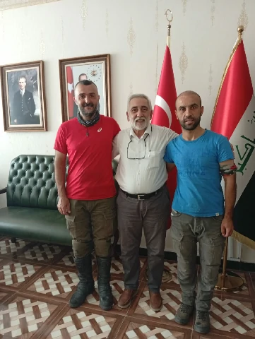 Basra Türkiye Büyükelçiliği ziyareti ve hatıra fotoğrafı