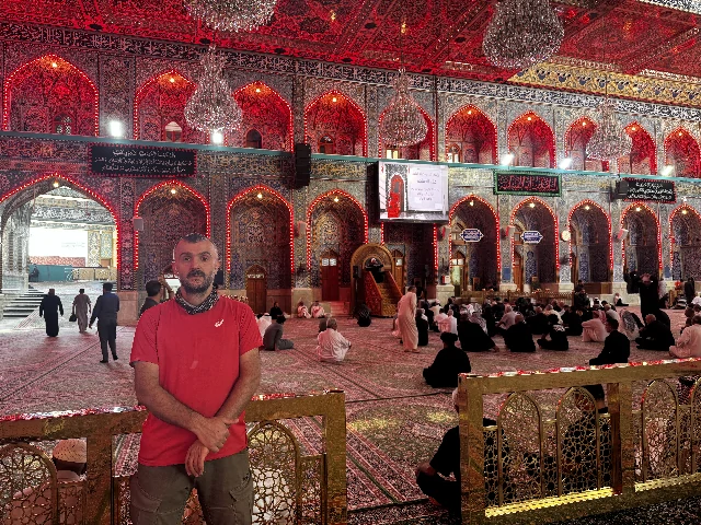 Motosikletle Umre - İmam Hüseyin Türbesi