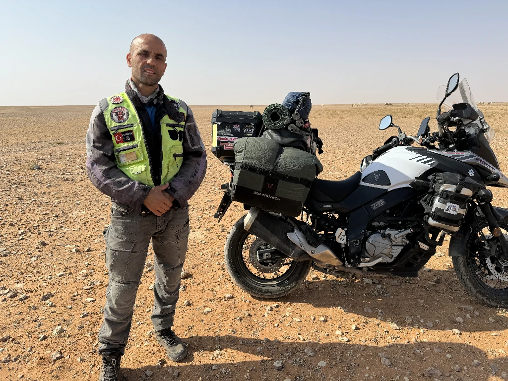 karayolu ile umre yolculuğuna çıktığım kardeşim Osman Bilen